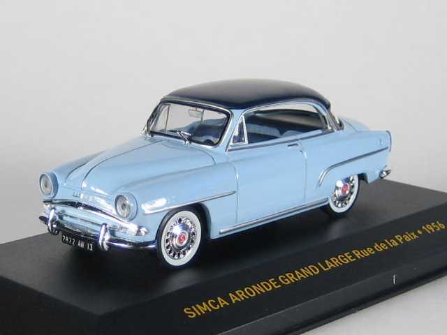 Simca Aronde Grand Large 1956, vaaleansininen