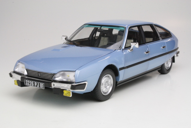 Citroen CX 2400GTi, sininen - Sulje napsauttamalla kuva