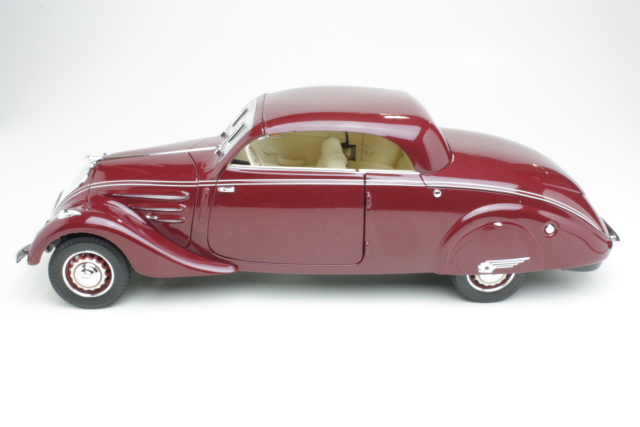 Peugeot 402 Eclipse 1937, punainen - Sulje napsauttamalla kuva