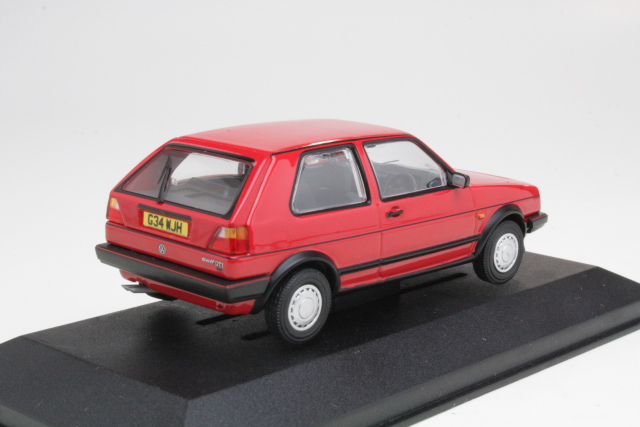 VW Golf 2 GTi 16V, punainen