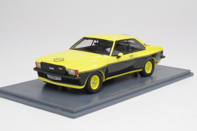 Opel Commodore B GS/E Steinmetz, keltainen/musta - Sulje napsauttamalla kuva