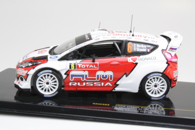 Ford Fiesta RS WRC, Monte Carlo 2012, E.Novikov, no.6 - Sulje napsauttamalla kuva