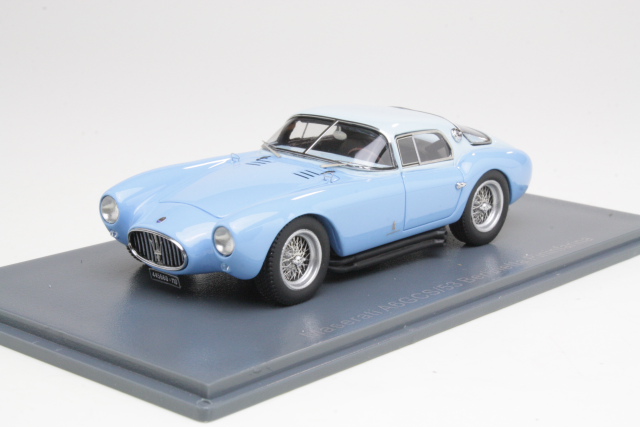 Maserati A6GCS Berlinetta Pininfarina 1953, light blue