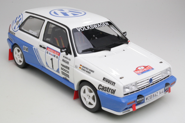 VW Golf 2 G60, 1st. Hunsruck Rally 1991, E.Weber, no.1