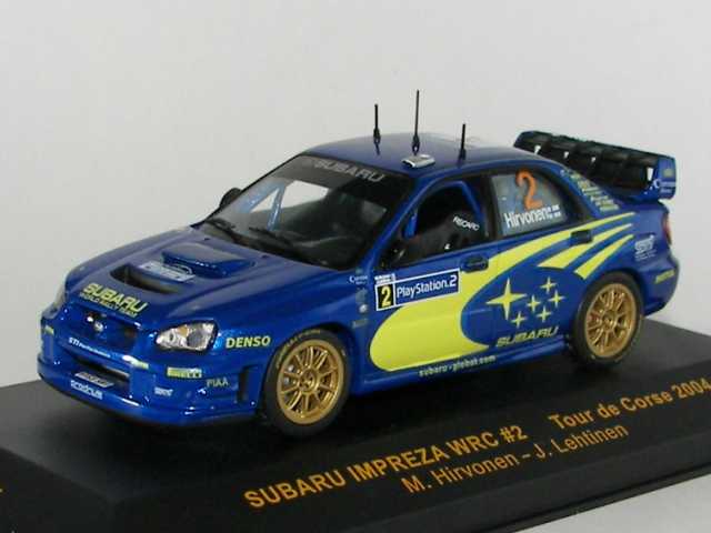 Subaru Impreza WRC, Tour de Corse 2004, M.Hirvonen, no.2