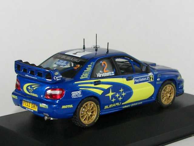 Subaru Impreza WRC, Tour de Corse 2004, M.Hirvonen, no.2