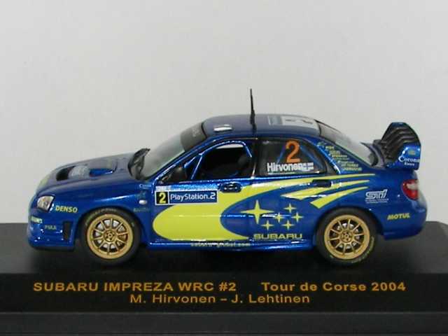 Subaru Impreza WRC, Tour de Corse 2004, M.Hirvonen, no.2