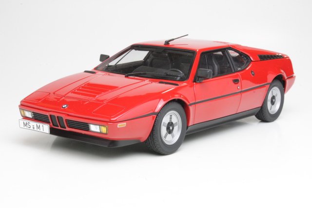 BMW M1 1978, punainen - Sulje napsauttamalla kuva