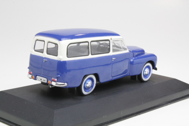 Volvo PV445 Duett 1953, blue/cream