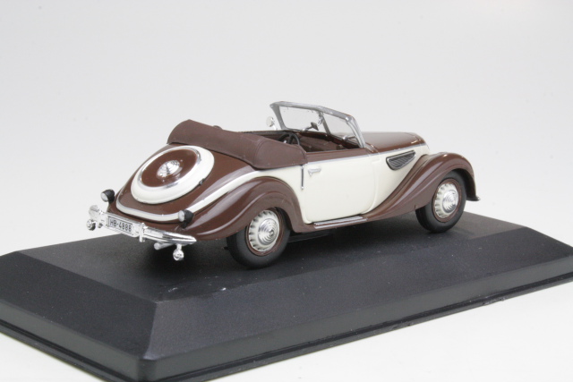 BMW 327 Convertible 1939, ruskea/beige - Sulje napsauttamalla kuva