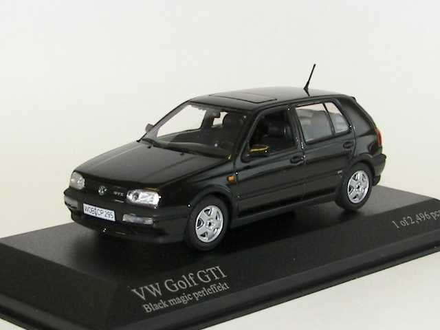 VW Golf 3 GTi 1993, musta - Sulje napsauttamalla kuva