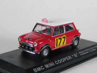 Mini Cooper S1275, 1st. Monte Carlo 1967, R.Aaltonen, no.177