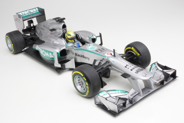 Mercedes AMG W04, F1 2013, N.Rosberg, no.9 - Sulje napsauttamalla kuva