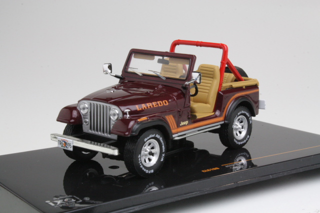 Jeep C7 Laredo 1986, tummanruskea