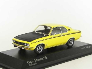 Opel Manta A SR 1971, keltainen