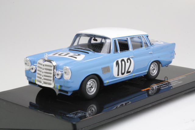 Mercedes 300SE (w111), 1st. 24h SPA 1964, Crevits/Gosselin