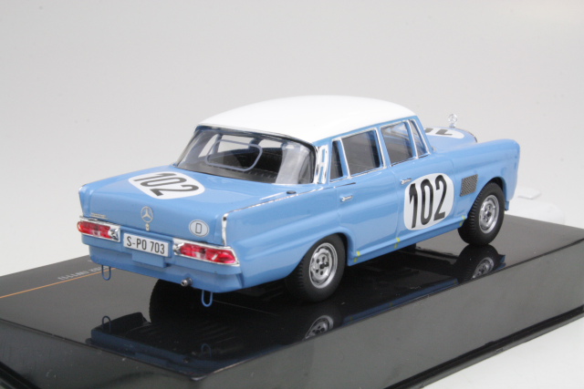 Mercedes 300SE (w111), 1st. 24h SPA 1964, Crevits/Gosselin