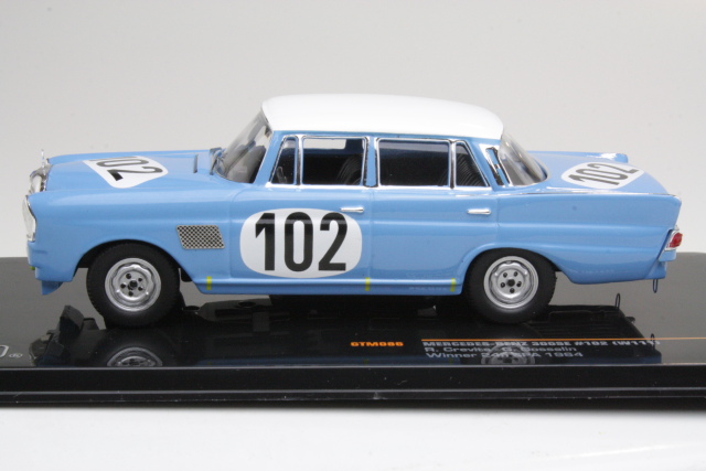 Mercedes 300SE (w111), 1st. 24h SPA 1964, Crevits/Gosselin - Sulje napsauttamalla kuva