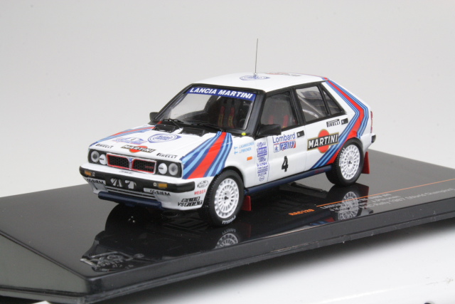 Lancia Delta HF 4WD, 1st. RAC 1987, J.Kankkunen, no.4 - Sulje napsauttamalla kuva