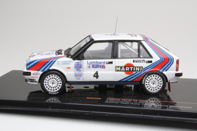 Lancia Delta HF 4WD, 1st. RAC 1987, J.Kankkunen, no.4 - Sulje napsauttamalla kuva