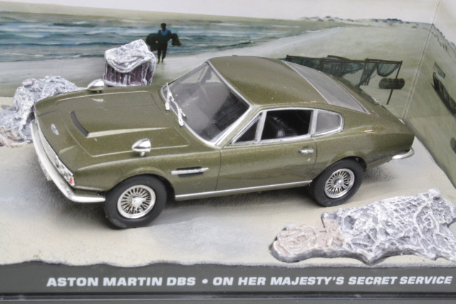 Aston Martin DBS 1969, tummanvihreä - Sulje napsauttamalla kuva