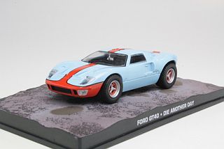 Ford GT40, sininen/punainen - Sulje napsauttamalla kuva