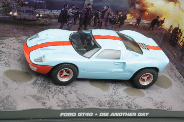 Ford GT40, blue/red