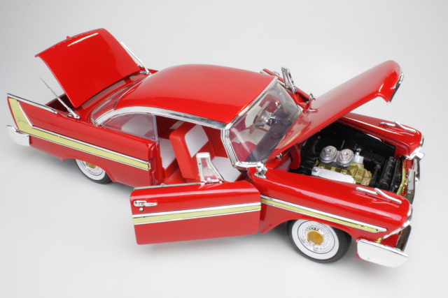 Plymouth Fury 1958, red/white
