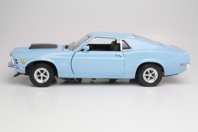 Ford Mustang Boss 429 Coupe 1970, vaaleansininen