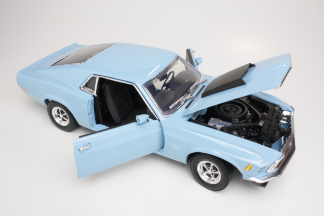 Ford Mustang Boss 429 Coupe 1970, vaaleansininen