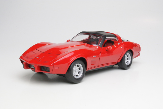 Chevrolet Corvette C3 1979, punainen - Sulje napsauttamalla kuva