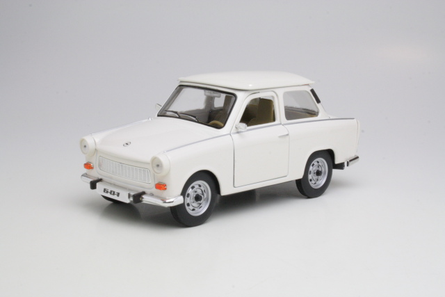 Trabant 601 1963, kermanvalkoinen