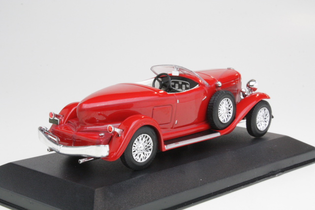 Auburn Boat Tail Roadster 1933, red