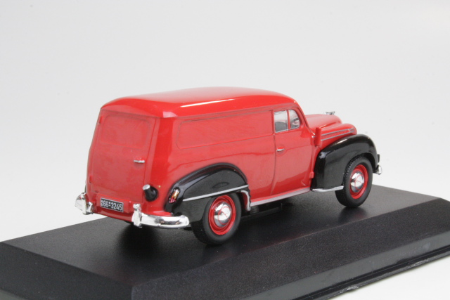 Opel Olympia Kastenwagen 1950, dark red