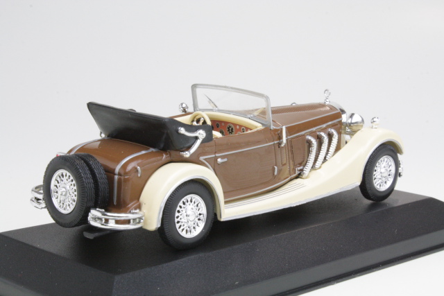 Mercedes SS 1933, beige/ruskea - Sulje napsauttamalla kuva