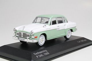 Sachsenring P240 1958, vihreä/valkoinen