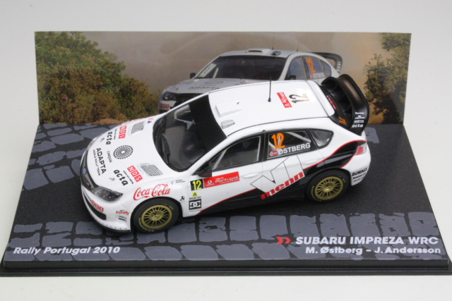Subaru Impreza WRC, Portugal 2010, M.Ostberg, no.12