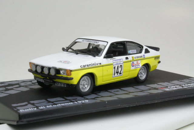 Opel Kadett GT/E, Rally Modena 1979, M.Biasion, no.142 - Sulje napsauttamalla kuva