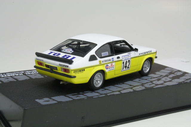 Opel Kadett GT/E, Rally Modena 1979, M.Biasion, no.142 - Sulje napsauttamalla kuva