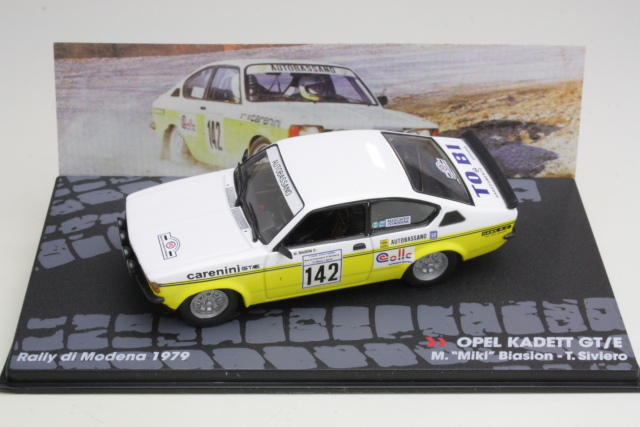 Opel Kadett GT/E, Rally Modena 1979, M.Biasion, no.142