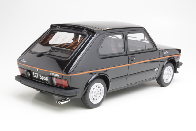 Fiat 127 Sport 70HP 1982, musta - Sulje napsauttamalla kuva