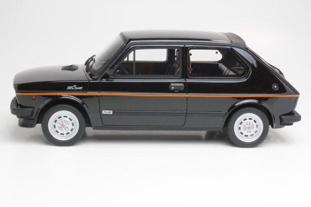 Fiat 127 Sport 70HP 1982, musta - Sulje napsauttamalla kuva