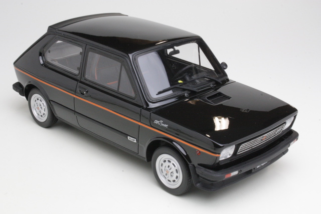 Fiat 127 Sport 70HP 1982, musta - Sulje napsauttamalla kuva