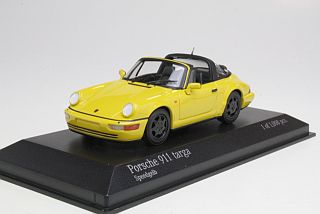 Porsche 911 Targa 1991, keltainen - Sulje napsauttamalla kuva