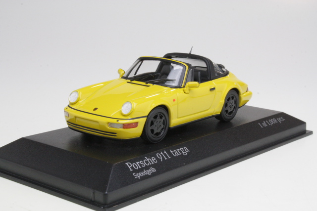 Porsche 911 Targa 1991, yellow