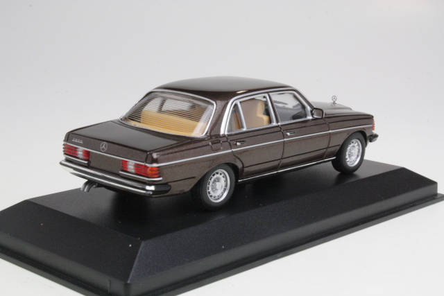 Mercedes 280E (W123) 1976, ruskea