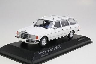 Mercedes 250TE (S123) 1976, valkoinen - Sulje napsauttamalla kuva