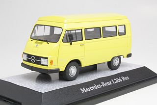 Mercedes 206 Bus, keltainen - Sulje napsauttamalla kuva