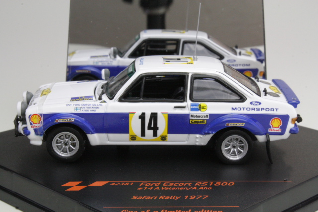 Ford Escort Mk2 RS1800, Safari 1977, A.Vatanen, no.14
