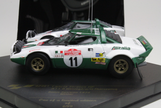 Lancia Stratos HF, 1st. San Remo 1975, B.Waldegaard, no.11 - Sulje napsauttamalla kuva